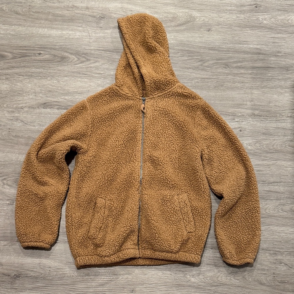 Sherpa Zip Up with Hood